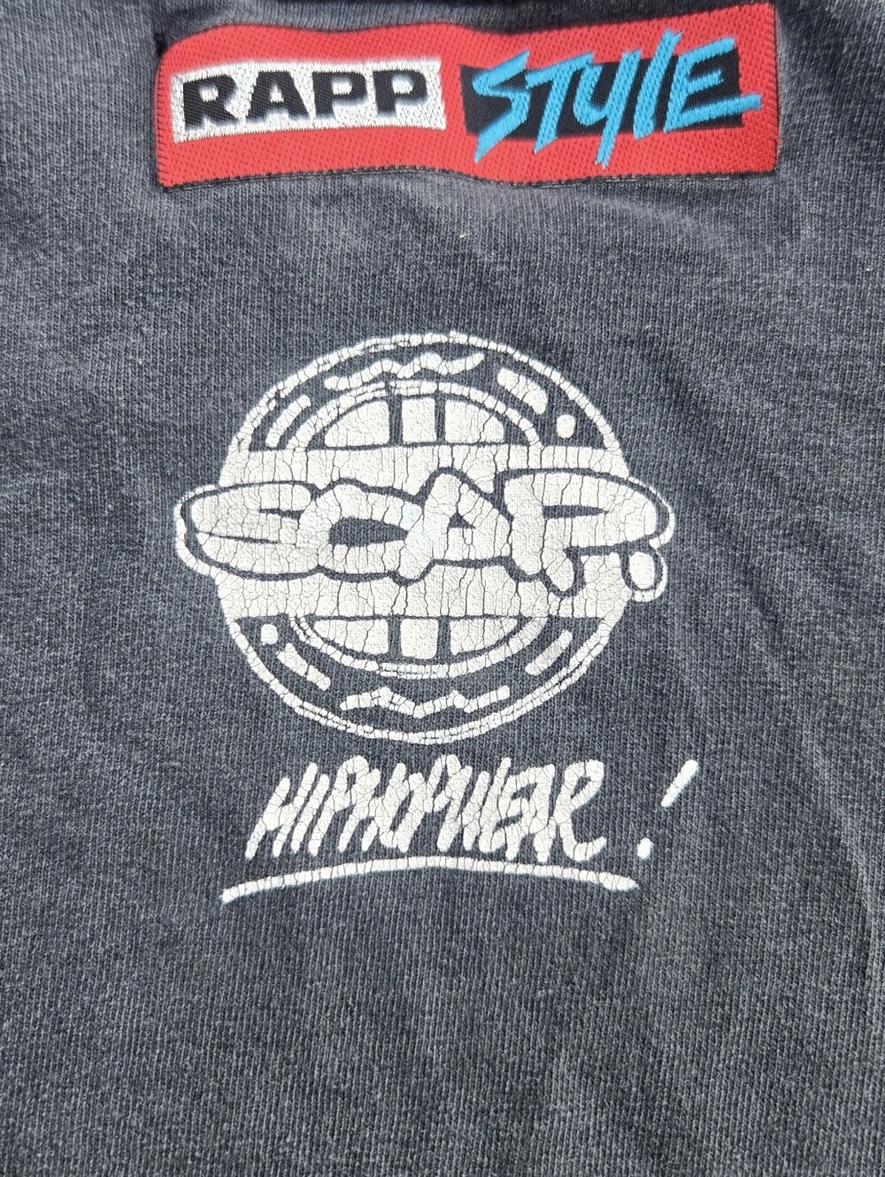 '91 SOAP Records Rare Rapp Style Tee - Picture 3 of 6
